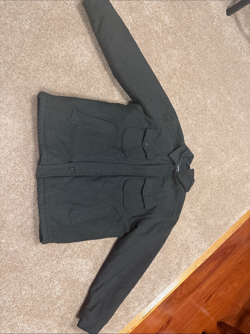 Abercrombie & Fitch Dark Olive Men's Jacket